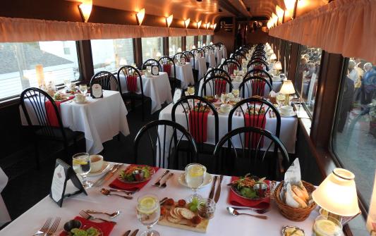 Milwaukee Mothers Day Dinner on the East Troy Railroad